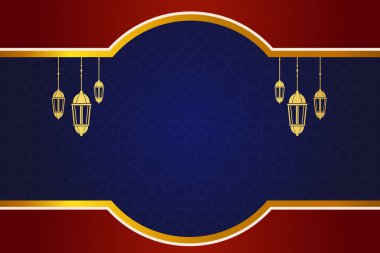 Vektör zarif ramazan, Kurban Bayramı, İslami arkaplan dekoratif tebrik kartı.