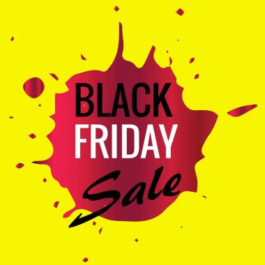 Kara Cuma indirimi ve pankart tasarımı