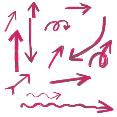 El yapımı ok koleksiyonu.