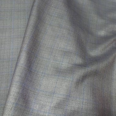 Gri kırışık pamuklu kumaş. arkaplan veya doku