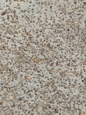 Kabataslak beton bir yüzeye gömülü olan yakın çekim