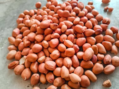 Fıstık tohumları taze ve organik, yerfıstığı.