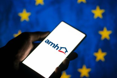 Dhaka, Bangladeş 13 Haziran 2024: American Homes 4 Rent, AMH olarak iş yapan, Las Vegas, Nevada merkezli bir gayrimenkul yatırım vakfı..