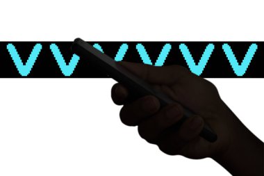 Dhaka, Bangladesh 20 Nov 2024:VVVVVV logo on smartphone. clipart