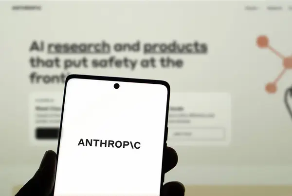 Antropik bir yapay zeka girişimi logotype-Dhaka, Bangladeş 24 Kasım 2024.