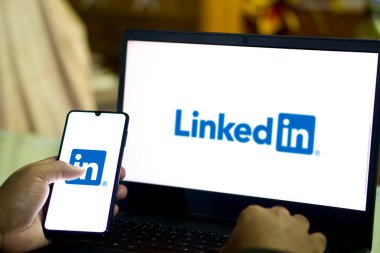 LinkedIn is the world's largest professional network on the Internet, Dhaka, Bangladesh 01 December 2024. clipart