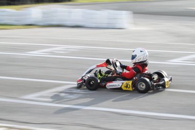 Go Kart - Yarış Hafta Sonu, Pista del Sole, Sicilya, İtalya