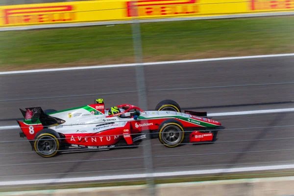 Oliver Bearman (ENG) Ferrari Sürücü Akademisi, Prema Yarışı, Formula 2, Monza Yarışı sırasında 3 Eylül 2023 İtalyan GP
