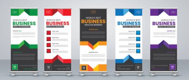 Dikey iş, Banner Design seti. Sokak İşletmeleri, etkinlikler, sunumlar, toplantılar, yıllık etkinlikler, sergiler için tabela Reklam Şablonu X afişi