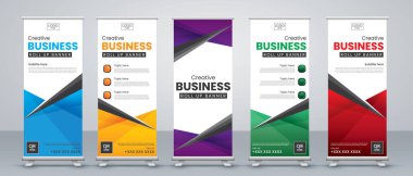 Modern Banner Design seti. Sokak İşletmeleri, etkinlikler, sunumlar, toplantılar, yıllık etkinlikler, sergiler için tabela Reklam Şablonu X afişi