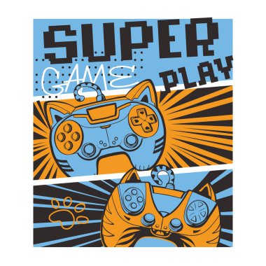 Tahıllar üzerine çizgi film kedisi çizimi arkaplan dokusunda ve Meow Play Win 'e mesaj atın. Kediler oyun sahası