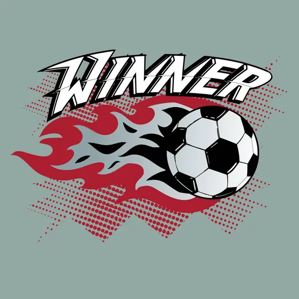 Sokak sanatı stili duvar yazısı futbol topu ve yangın pisti, slogan: Gol zamanı. Tekstil ürünleri, tişörtler, çocuk kıyafetleri. Grunge duvar yazıları ve toplar. Spor afişi.