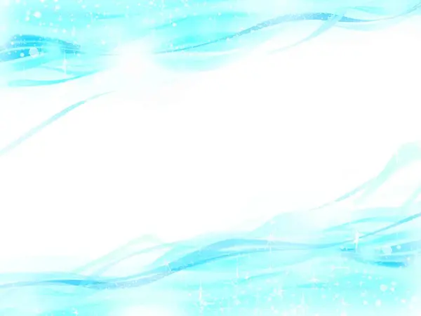 Soyut suluboya fırça darbesi dokusu çerçevesi, güzel açık mavi arka plan klipsi.