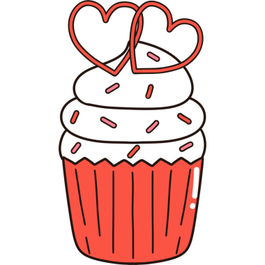 Kalpli sevgililer günü pastası