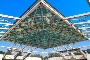 Bangladeş 'teki Dhaka şehrindeki ulusal anıtın anıtı.