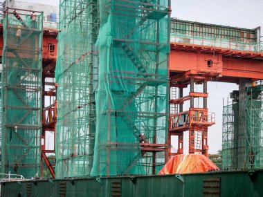 Bangladeş Yükseltilmiş Otoyol, Dhaka 'nın inşaat işi. Dhaka Yükseltilmiş Otoyolu Bangladeş 'in yükseltilmiş ilk altyapı projesi.