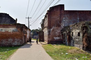 Panam City, Bangladeş 'te terk edilmiş tarihi bir harabe. Panam şehri, Bangladeş 'te terk edilmiş tarihi bir antik şehir. Eski tarihi yerlerin yolu.