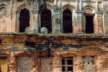 Panam City, Bangladeş 'te terk edilmiş tarihi bir harabe. Panam şehri, Bangladeş 'te terk edilmiş tarihi bir antik şehir. Eski tarihi yerlerin yolu.