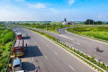 Dhaka mawa Bhanga Otoyolu. Bangladeş 'te yeni yol ve otoyol.