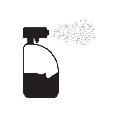 Vektör illüstrasyon sembolü su spreyi