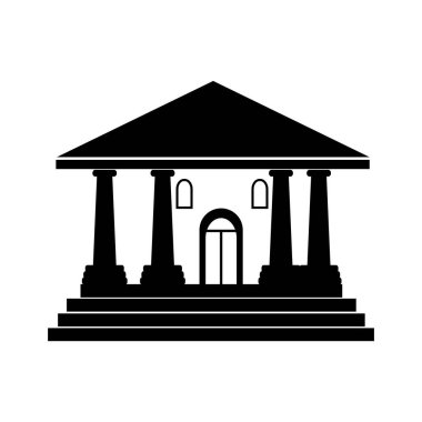 müze oluşturma vektör illüstrasyonu