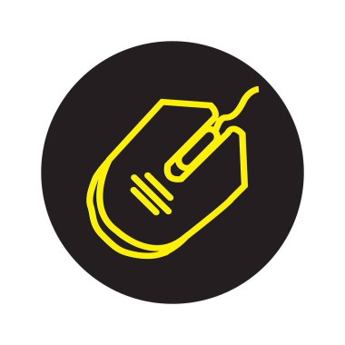 bilgisayar fare simgesi vektör illüstrasyon sembolü tasarımı