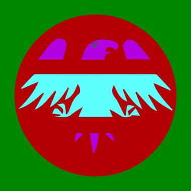 İllüstrasyon vektörleri Tayland bayrağı sembol tasarımı