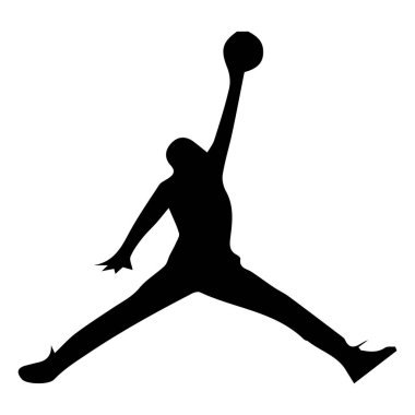 Basketbol oynayan bir kişinin simgesi