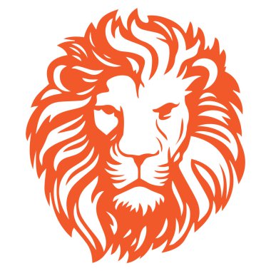 aslan hayvan simgesi çizimi