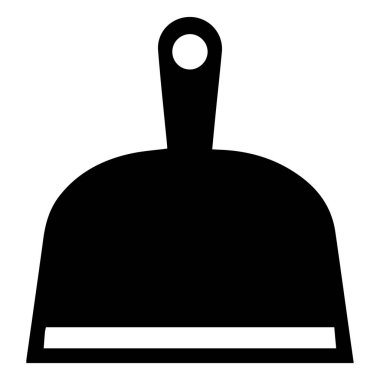 Süpürge ve faraş simgesi gösterimi