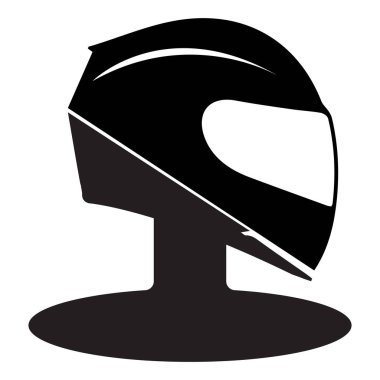 Kask simgesi vektör illüstrasyon tasarımı