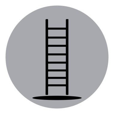 merdiven simgesi vektör illüstrasyon tasarımı