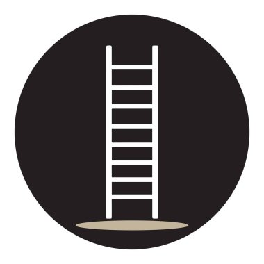 merdiven simgesi vektör illüstrasyon tasarımı