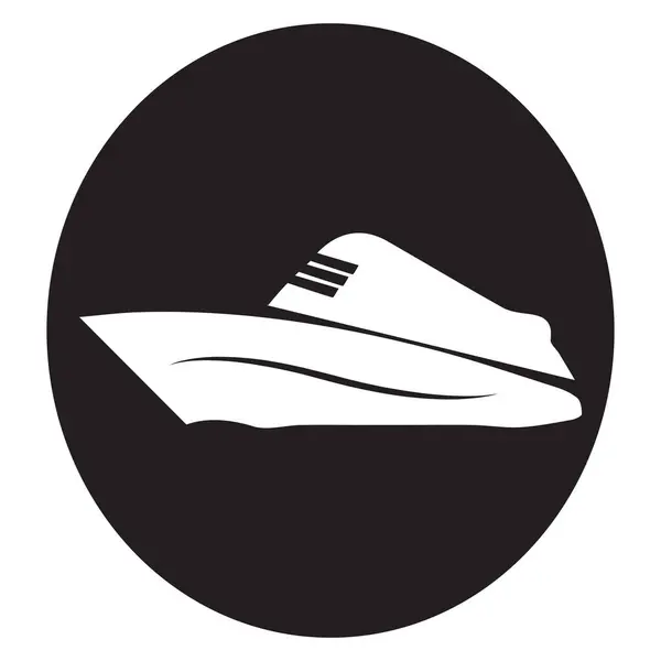 Boot Ikone Vektoren Illustration Symbol Design — Stockvektor