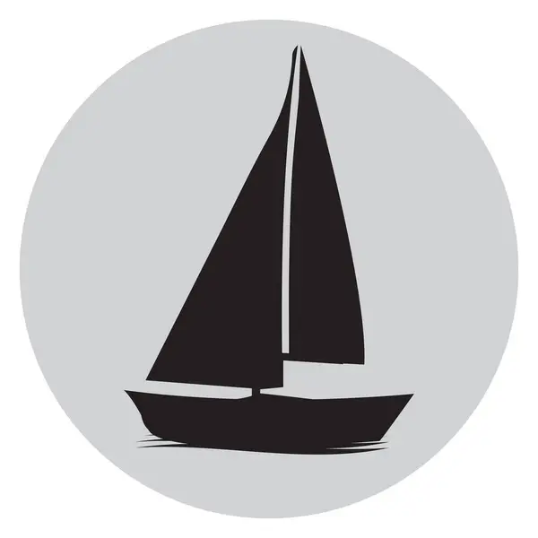 Barco Icono Vectores Ilustración Símbolo Diseño — Vector de stock