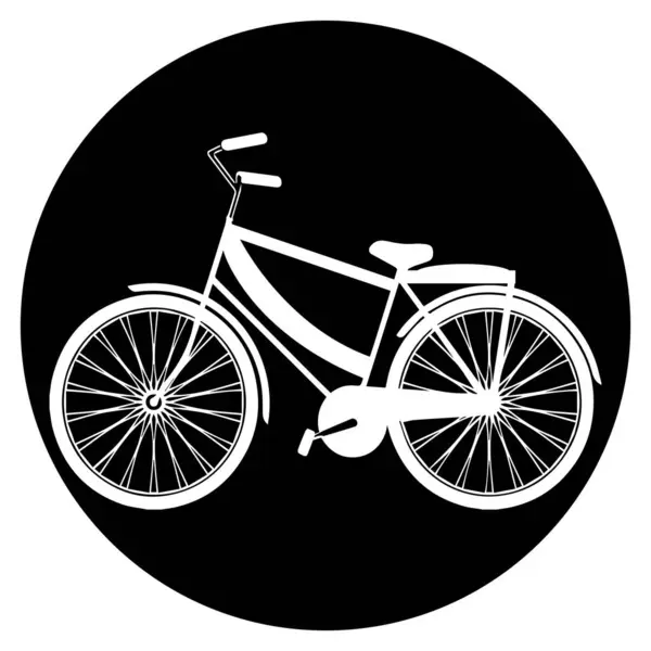 Дизайн Символов Велосипедных Иконок — стоковый вектор