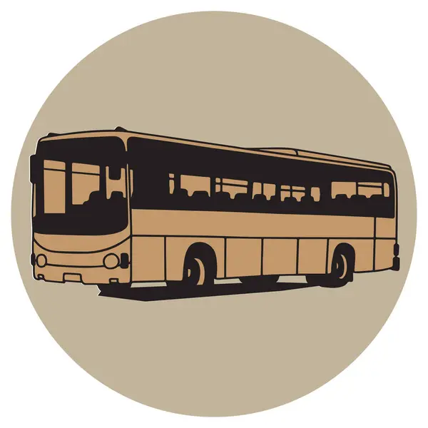 Bus Car Icon Vectors Illustration Symbol Design — Stock Vector