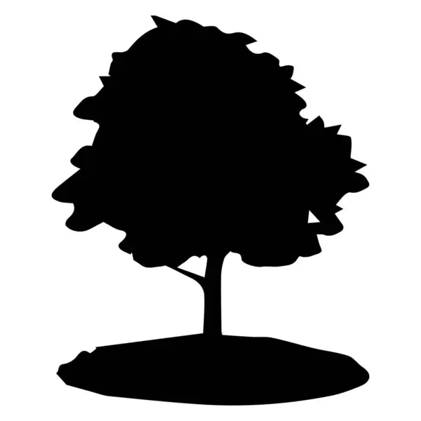 Ağaç Simgesi Vektörleri Illüstrasyon Sembolü Tasarımı — Stok Vektör
