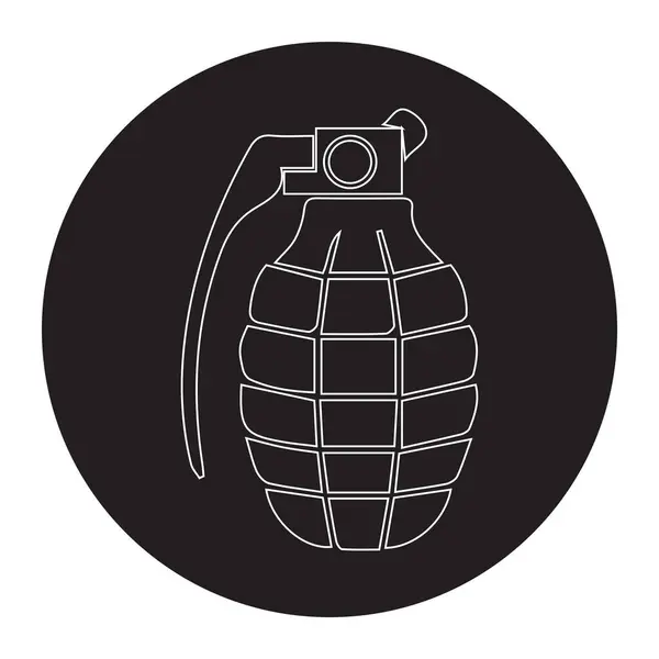 El bombası ikonu vektör illüstrasyonu