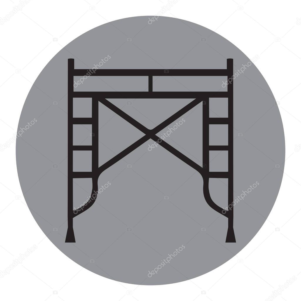 Scaffolding vector illustration symbol design