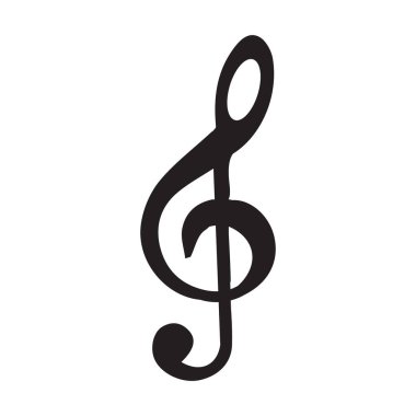 Pop nota tasarımı. ses ve müzik görüntüsü