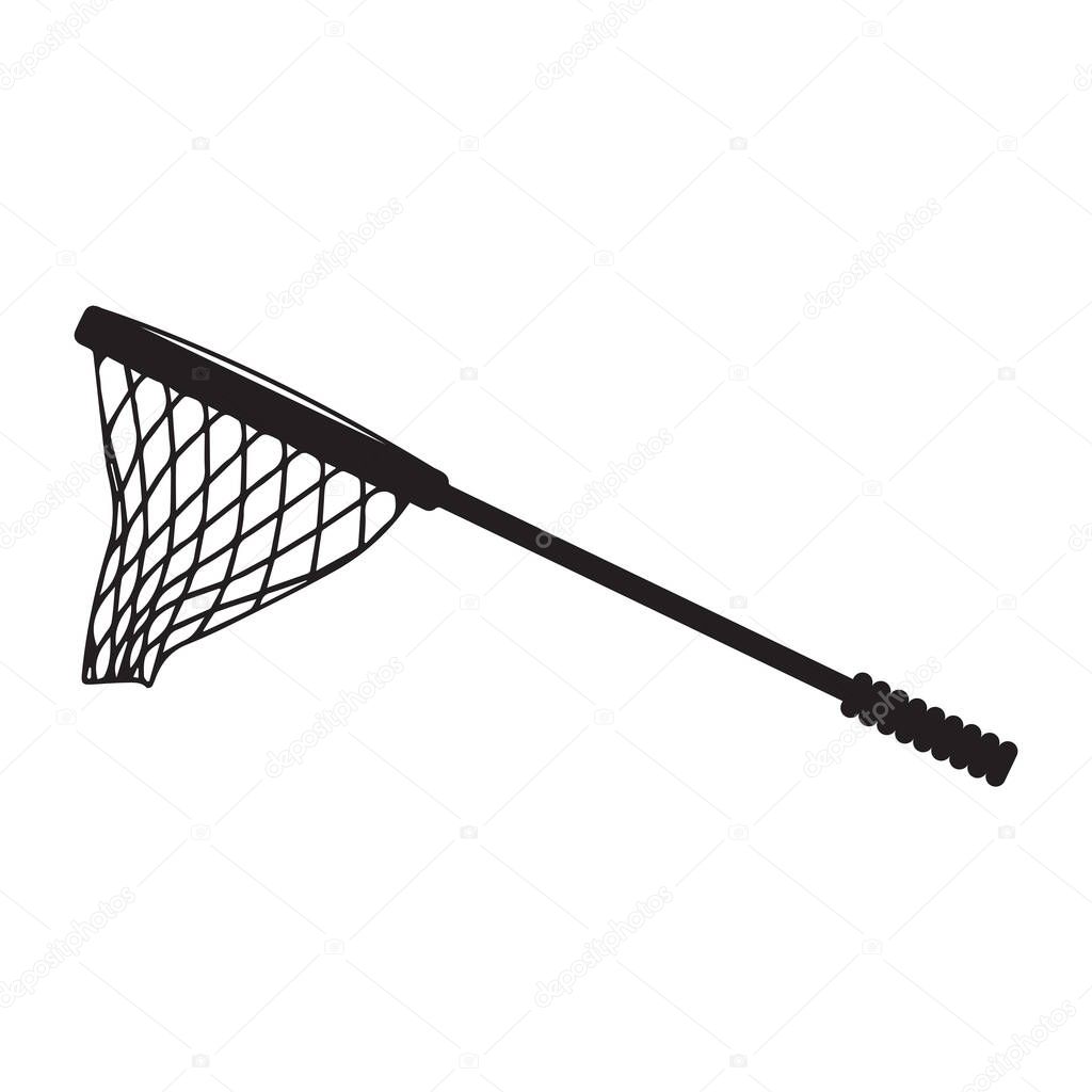 Fishing net icon vector illustration template design