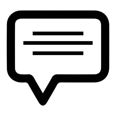 İleti simgesi vektörü ayarlandı. Sohbet illüstrasyon tabela koleksiyonu. Forum sembolü. İletişim logosu.