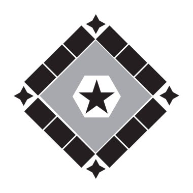 Seramik süsleme vektör tasarımı