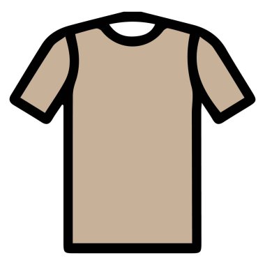 Erkek giyim ikonu vektörleri illüstrasyonu