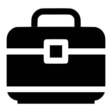 bavul ikon vektörleri illüstrasyon sembolü tasarımı