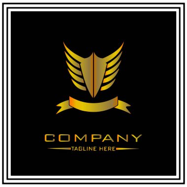 kanat logo vektörleri illüstrasyon sembolü tasarımı