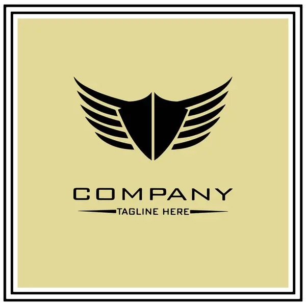 kanat logo vektörleri illüstrasyon sembolü tasarımı