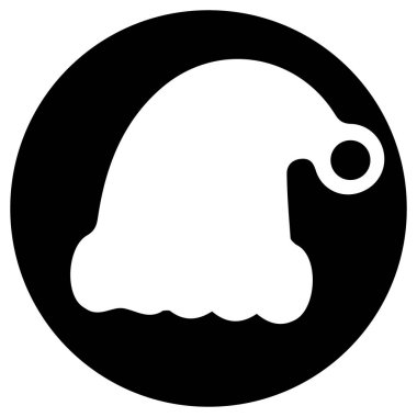 Doğum günü şapkası simgesi vektörleri illüstrasyonu