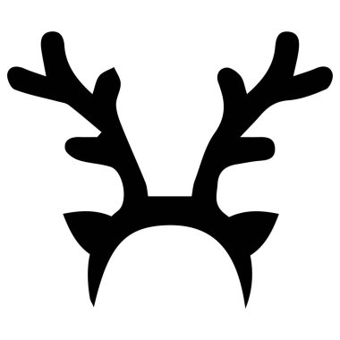 doğum günü kafa bandı simgesi vektörleri illüstrasyonu